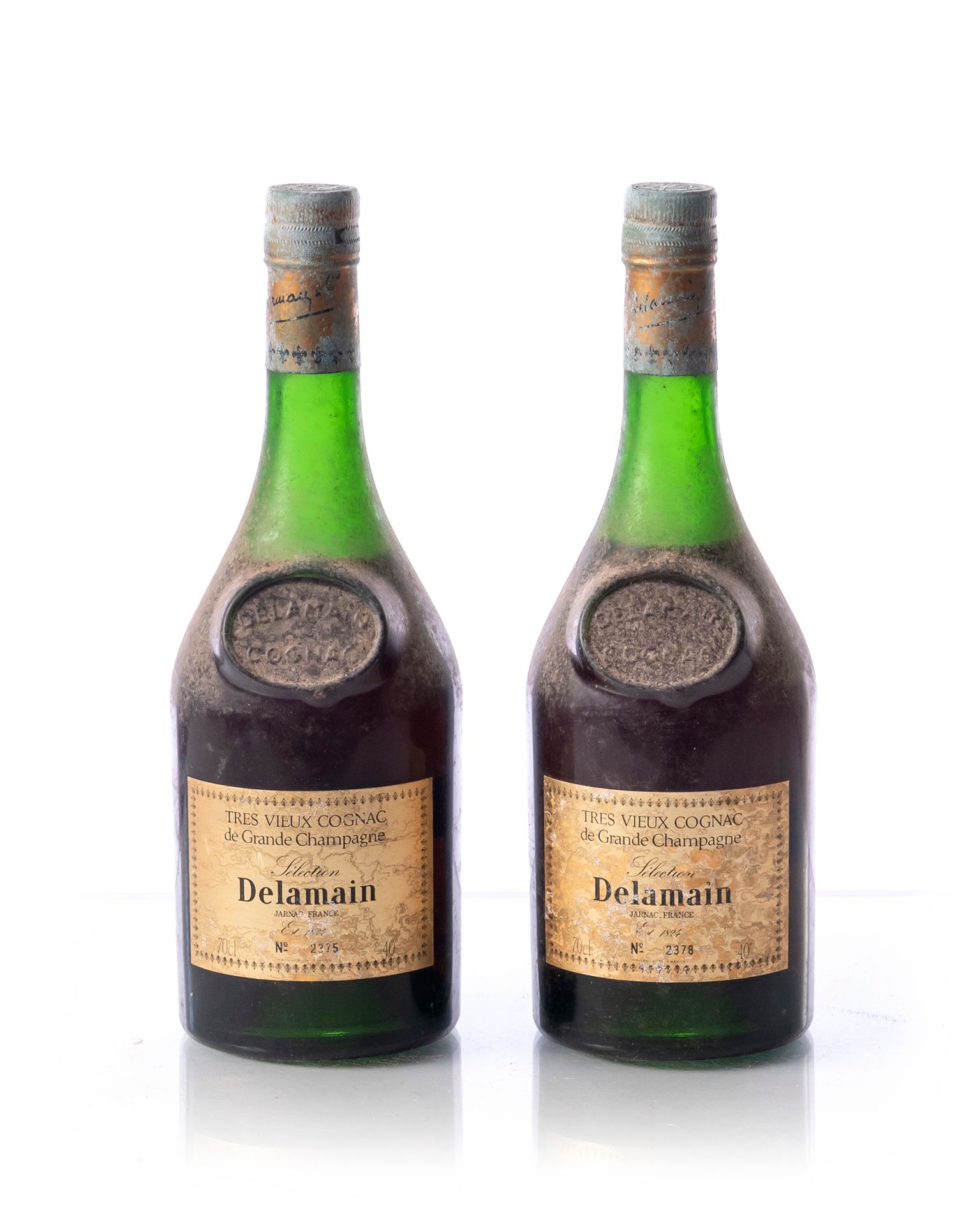 Null 2瓶 (70 cl. - 40°) Très Vieux COGNAC Grande Champagne Sélection DELAMAIN
年份：&hellip;