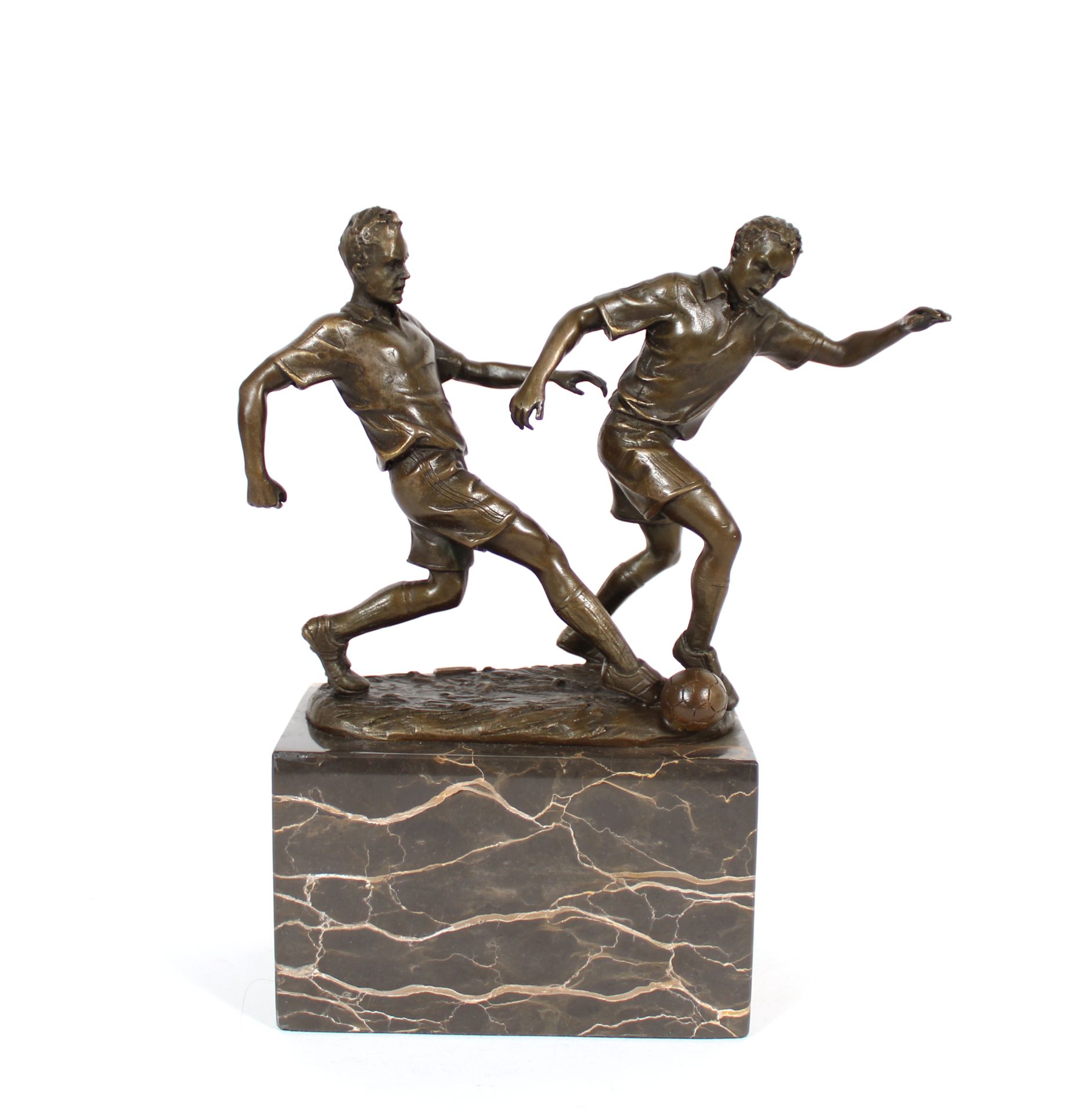Null MILO (20th century school)
Soccer players
Bronze with medal patina, signed,&hellip;