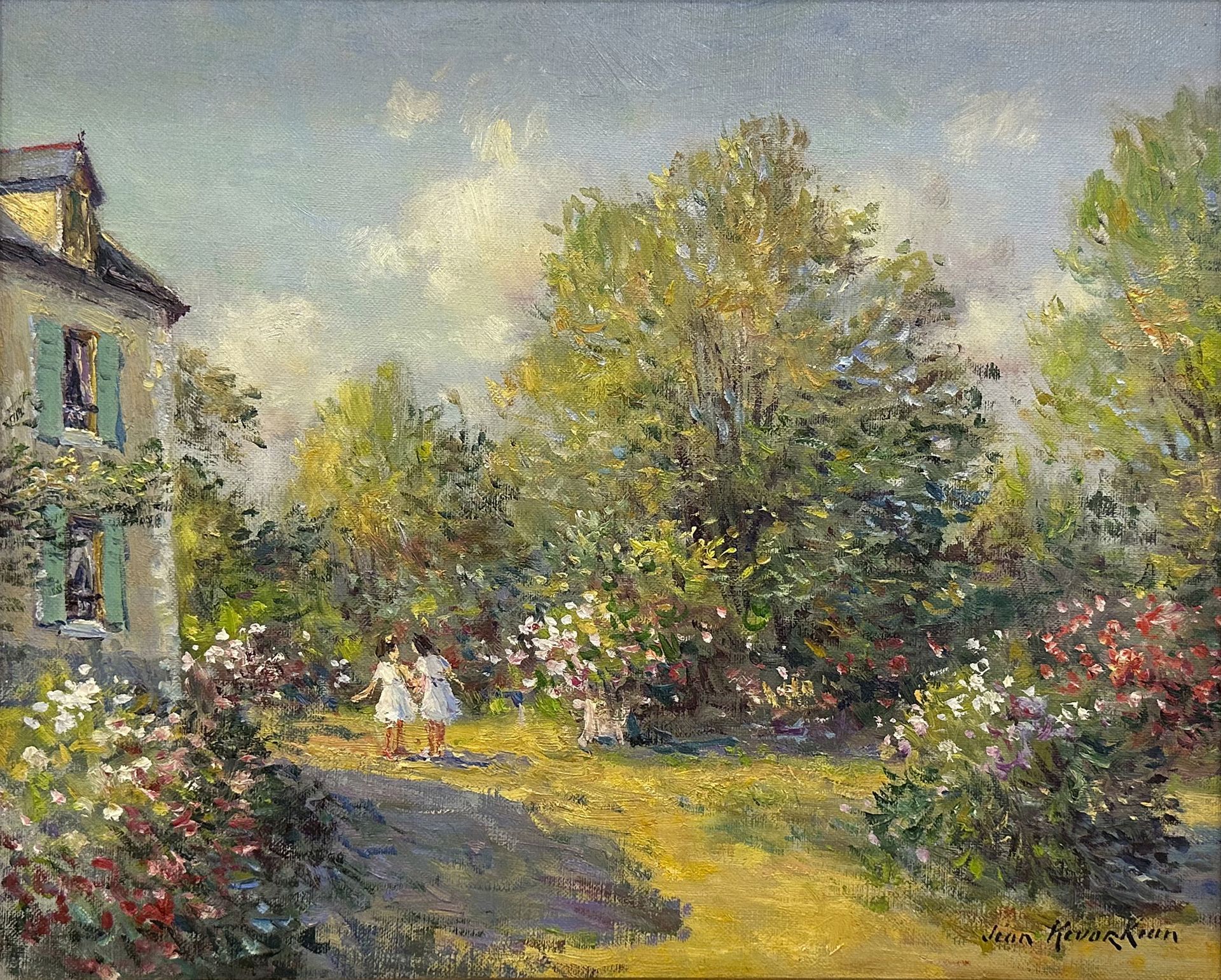 Null Jean KEVORKIAN (1933-2019)
Le jardin en été
Huile sur toile signée, titrée &hellip;