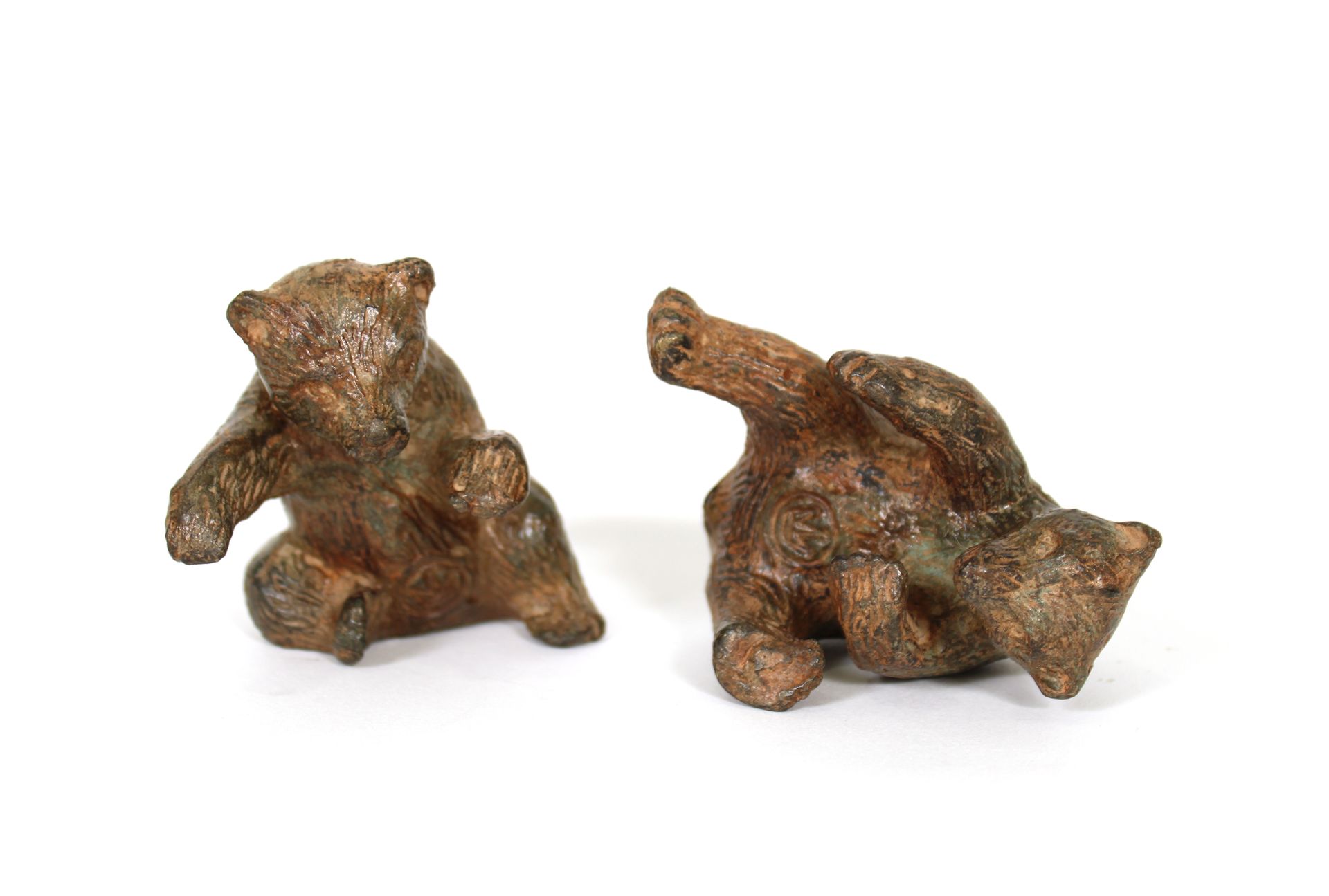 Null Pierre CHENET (Schule des 20. Jahrhunderts)
Paar spielende Bären
Bronze mit&hellip;
