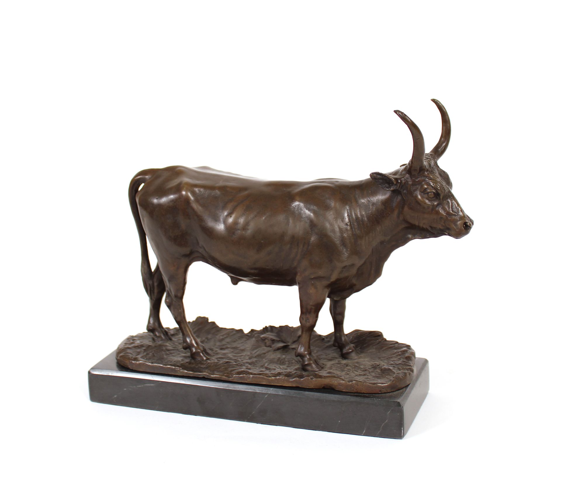 Null After Isodore BONHEUR
Cattle
Bronze with brown patina, signed, marble base
&hellip;