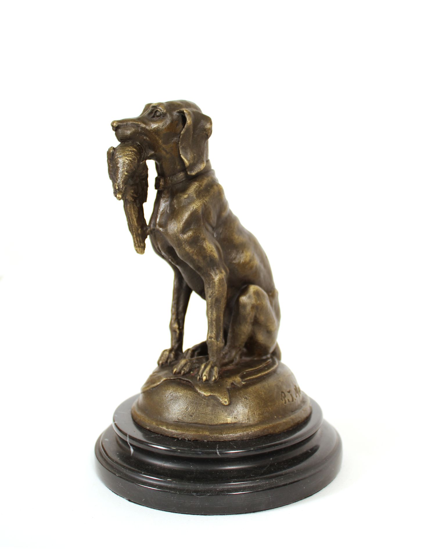 Null After Pierre-Jules MÈNE
Spaniel with its prey
Bronze with medal patina, sig&hellip;