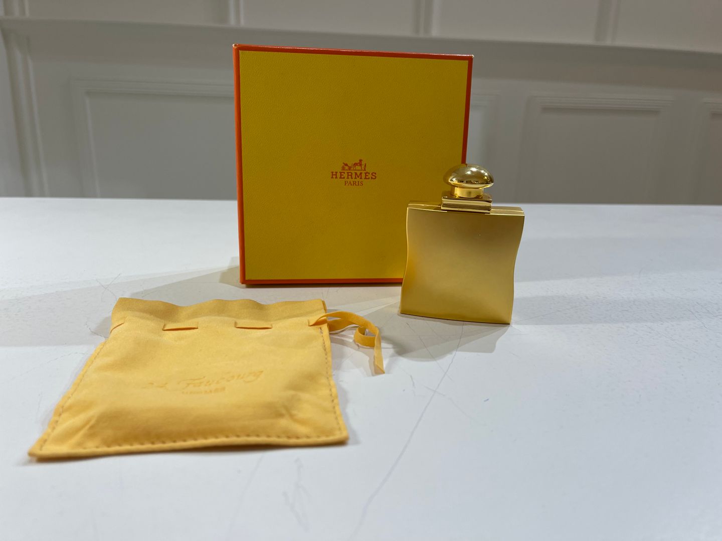 Porte-parfum vintage ( 7,5 - 5 cm) Hermes 24, Faubourg dans boîte originale