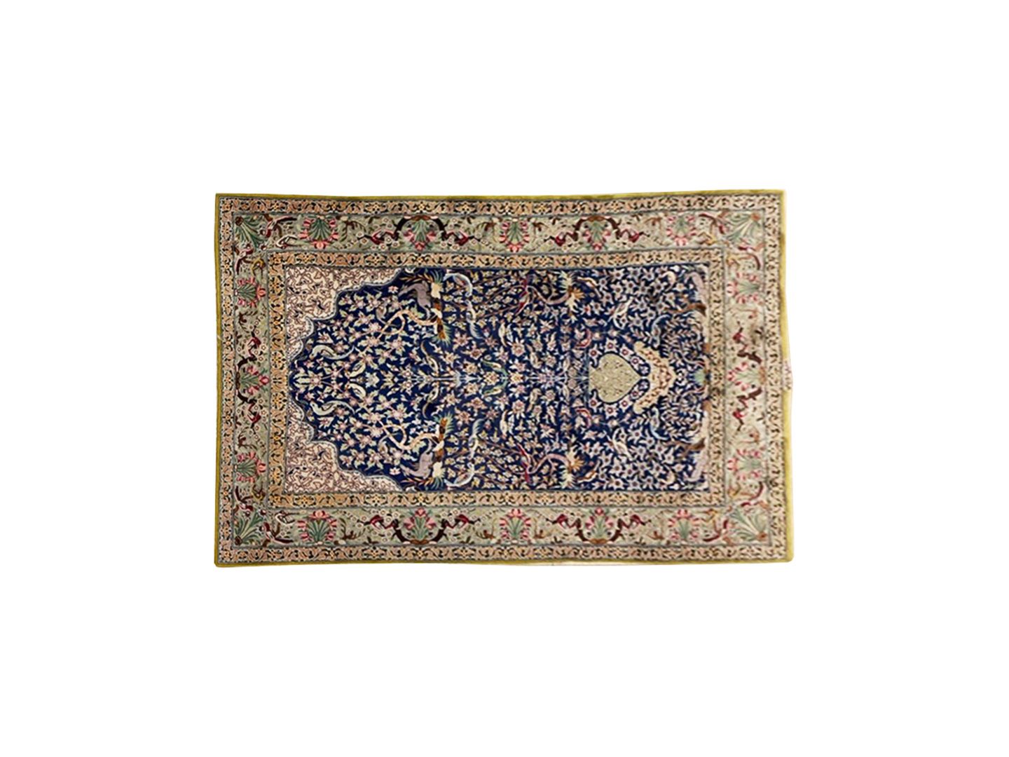 Null Tappeto iraniano ISPAHAN 166 x 104 cm. Firmato