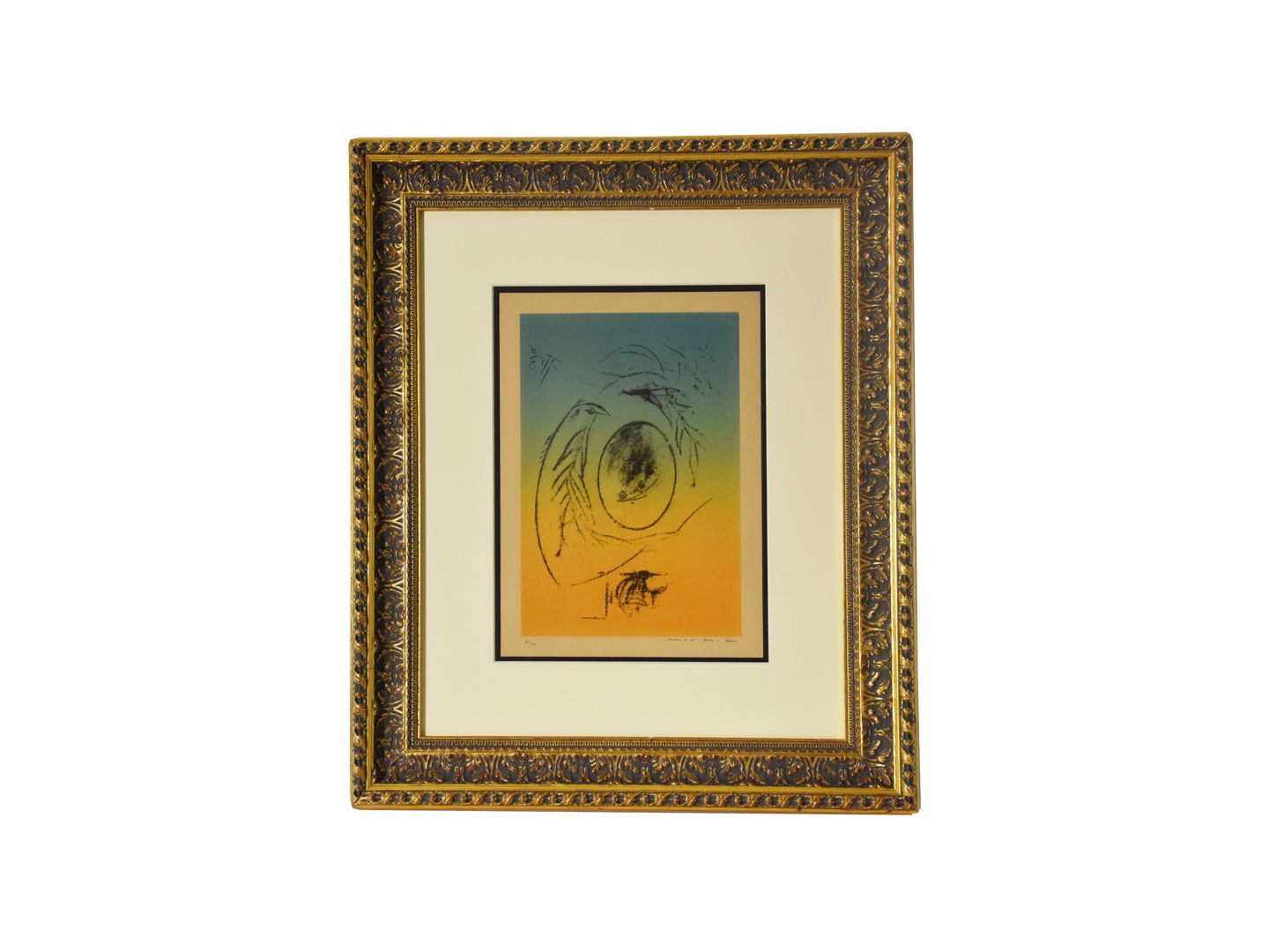 Null Lithography signed Max ERNST [1891-1976] and numbered 73/80 dim. 35 x 26 cm&hellip;