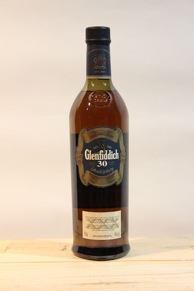Null 1 B Whisky Glenfiddich 30 ans Speyside Single Malt