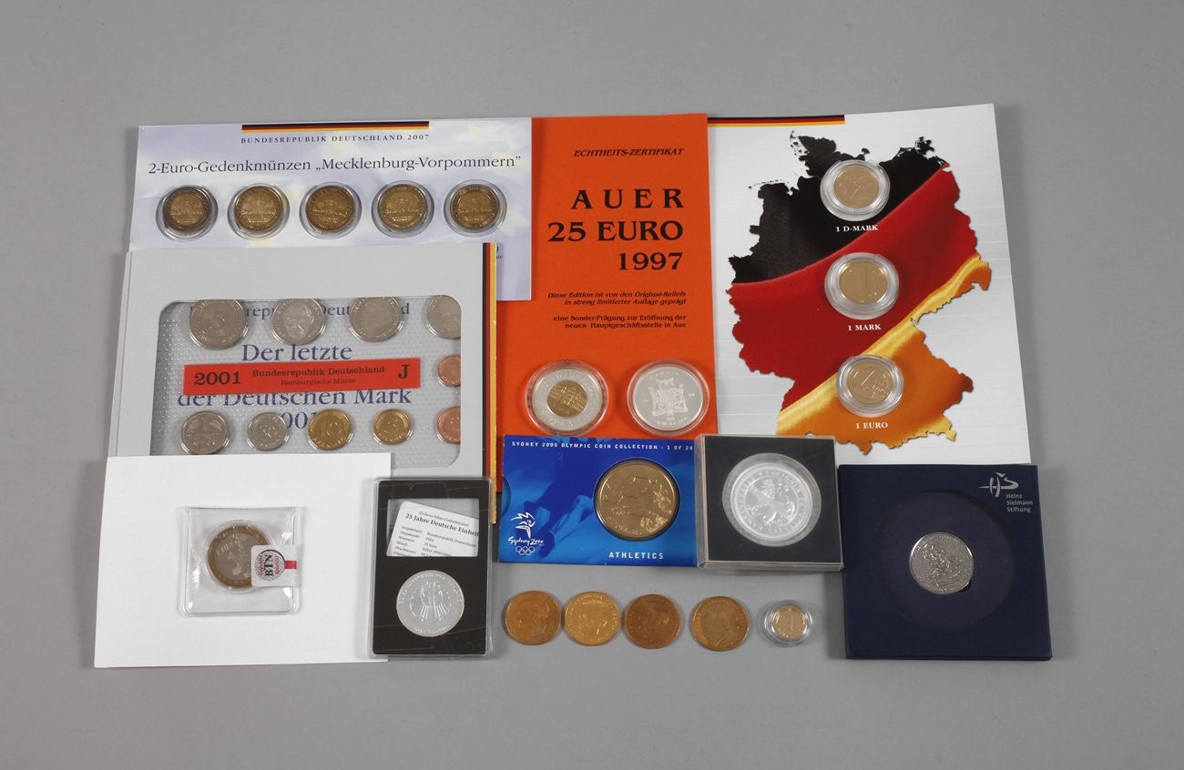 Lotto di monete e medaglie commemorative Set giubilare …