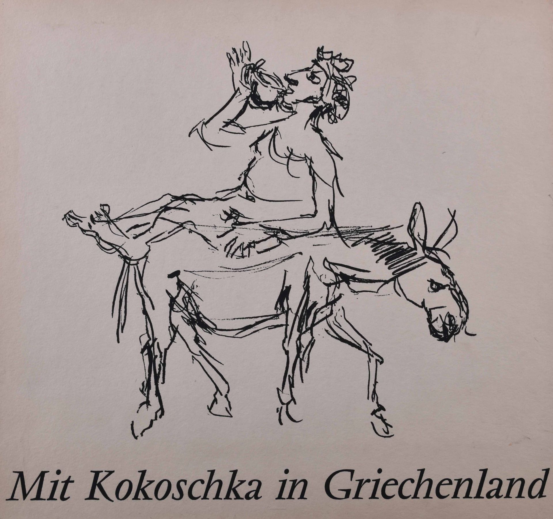 Oskar KOKOSCHKA (1886-1980) Calendario de artista de 1966,con 7 reproducciones a&hellip;