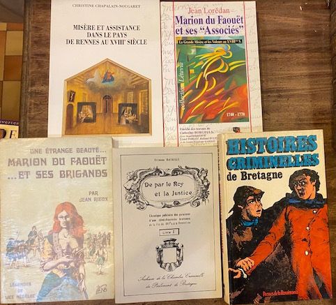 Null [BRITTANY - BRIGANDAGE] Lot of 5 volumes: CHAPALAIN-NOUGARET. Misery and As&hellip;