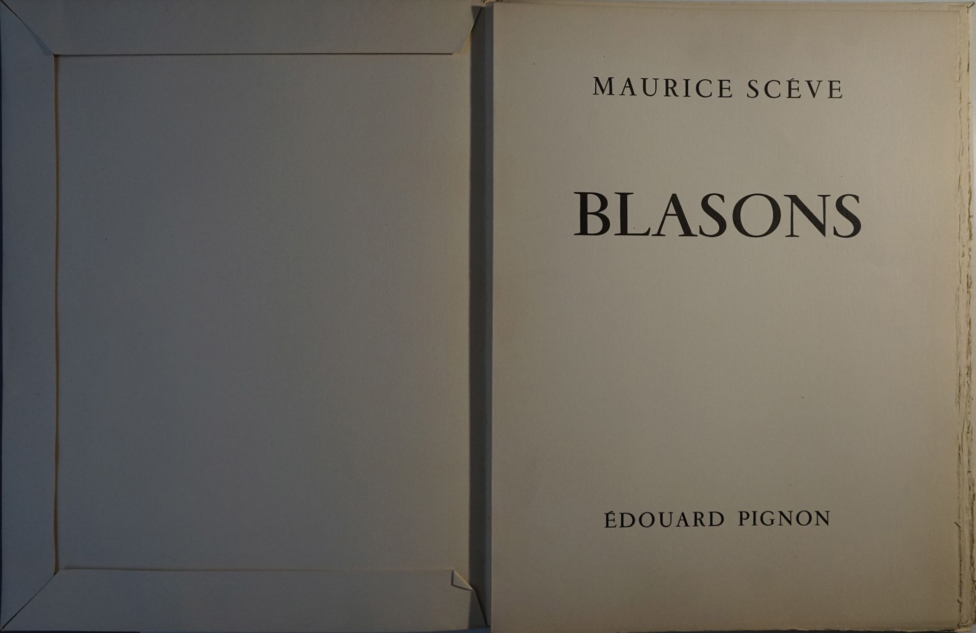 Null Edouard PIGNON - Maurice SCEVE

"Blasons"

6 original lithographs by Edouar&hellip;