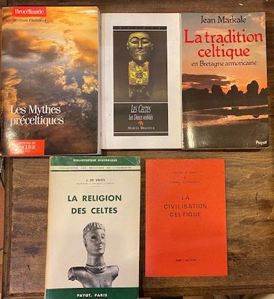 Null [BRITTANY - CELTISM] Lot of 5 volumes: PHILIBERT. The Pre-Celtic Myths / BR&hellip;