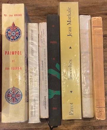 Null [BRETAGNE] Lot de 7 volumes : 

KERLEVEO. Paimpol et son terroir. / LE BOTE&hellip;