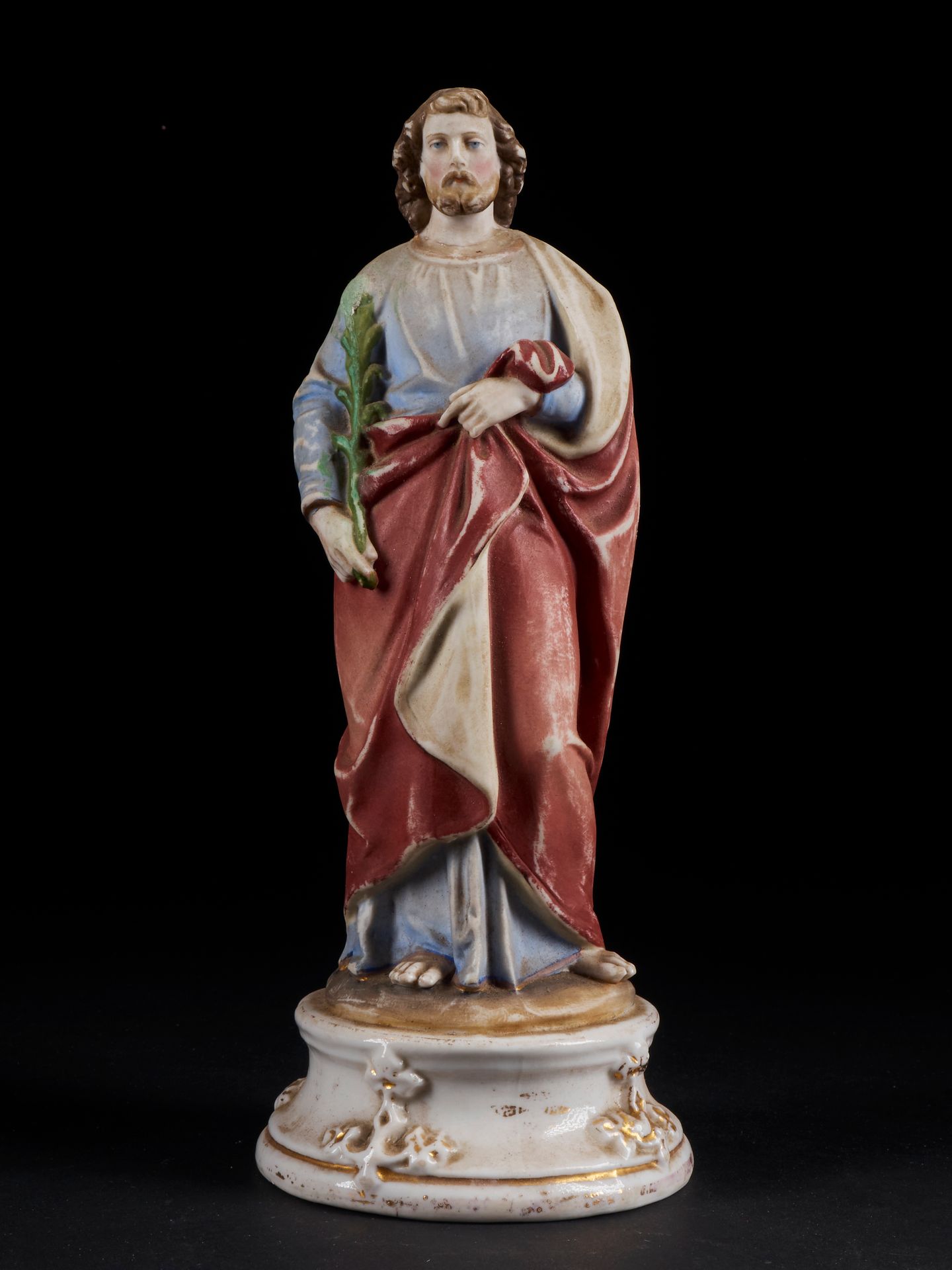 Null Statua da collezione di un santo o di un martire cattolico