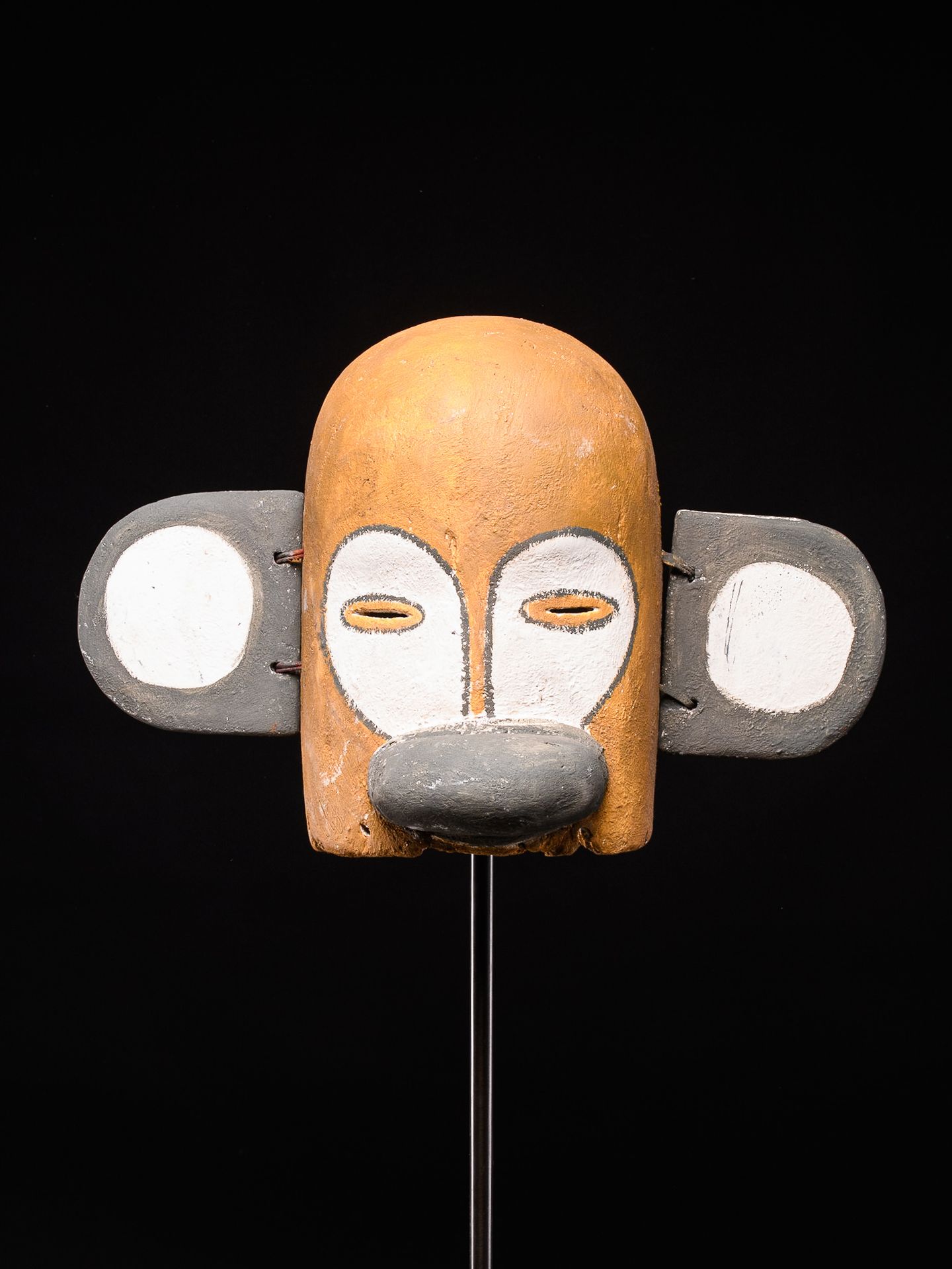 Peuple hopi Hopi-Maske, Holz, Pigment - (Amerika) 29 x 19 cm