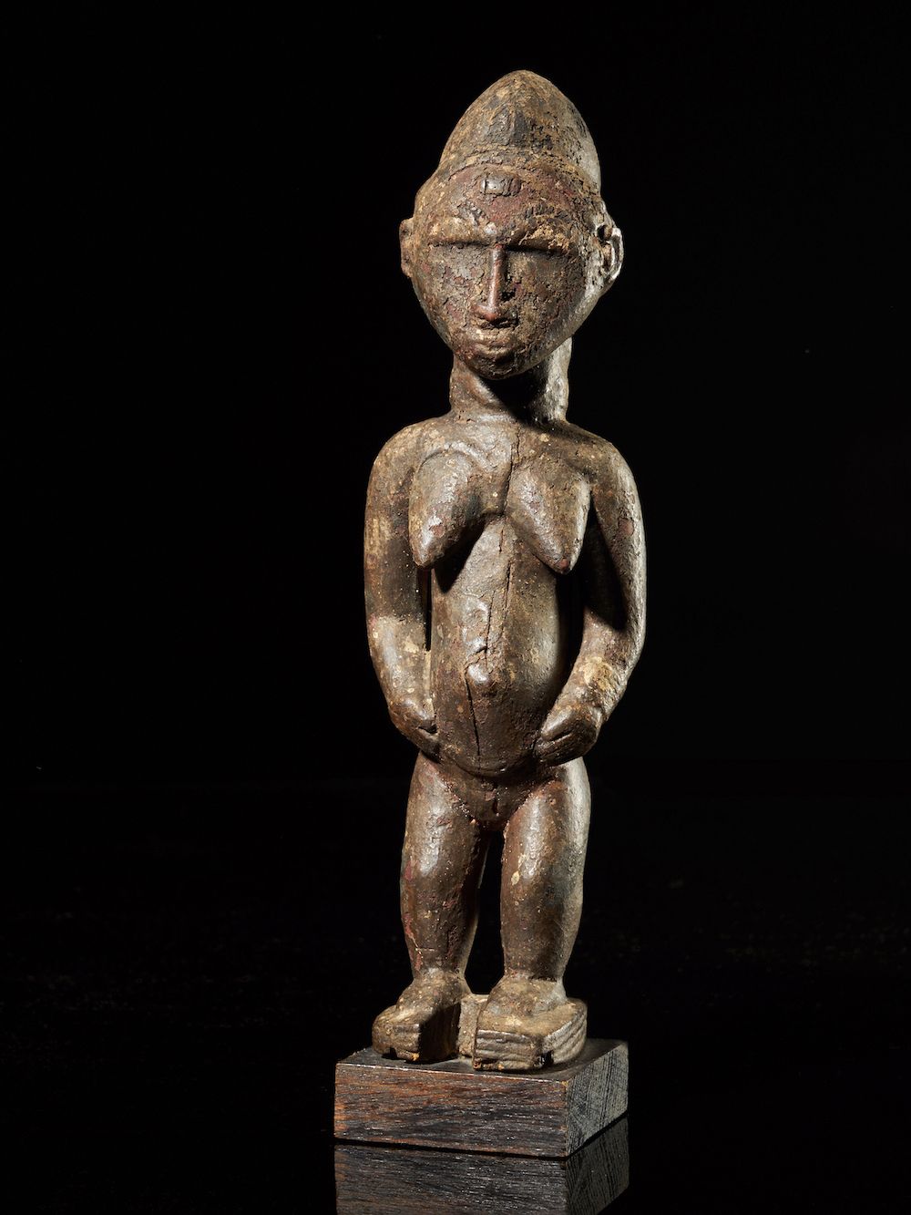 Baule peuple Asie Usu Bush Spirit Figure, Baule People, Ivory Coast - 28 x 8 x 7&hellip;