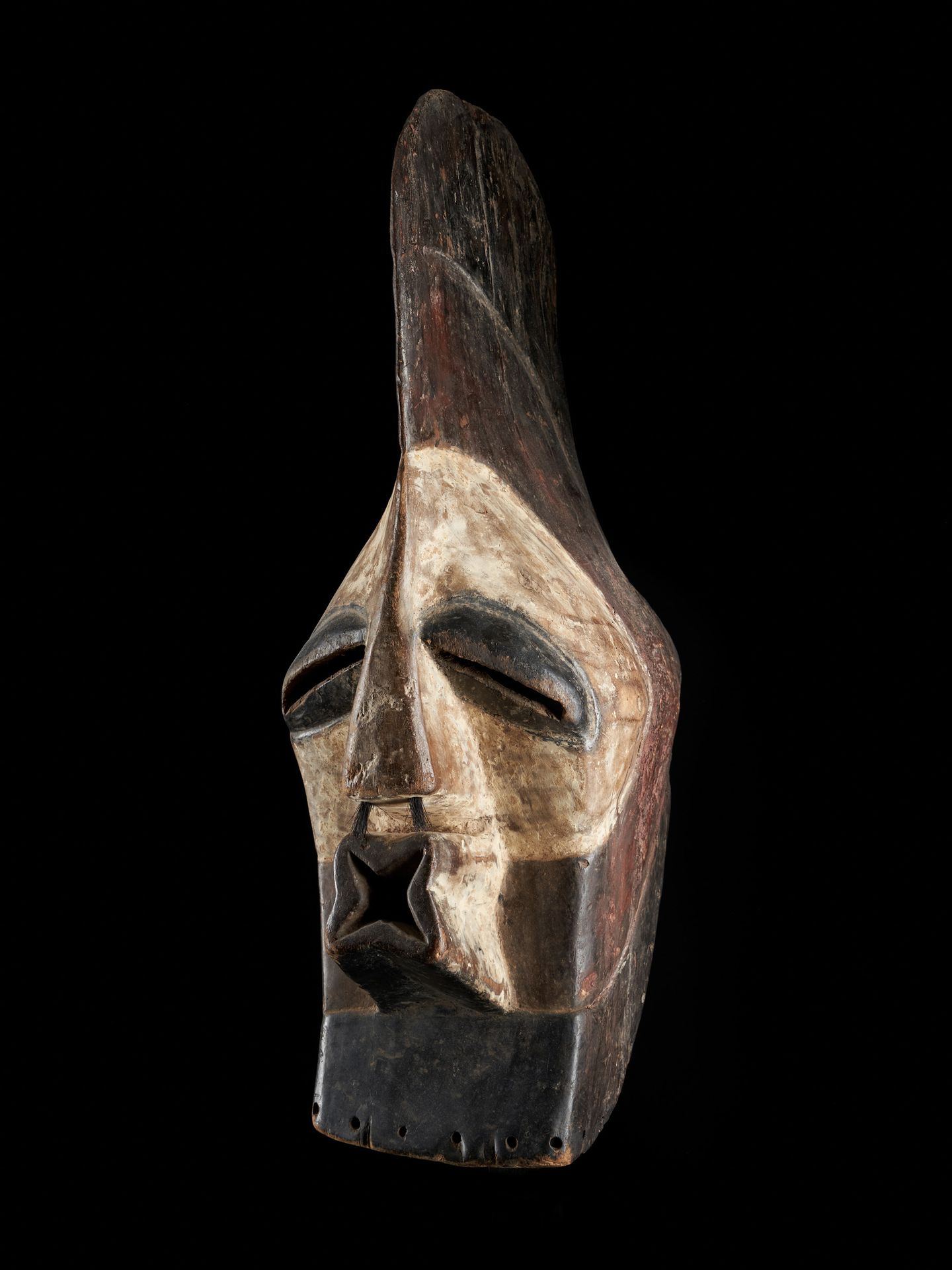 Null Male Kifwebe Mask from the East Songye People, DRC - 1st half 20th Century &hellip;