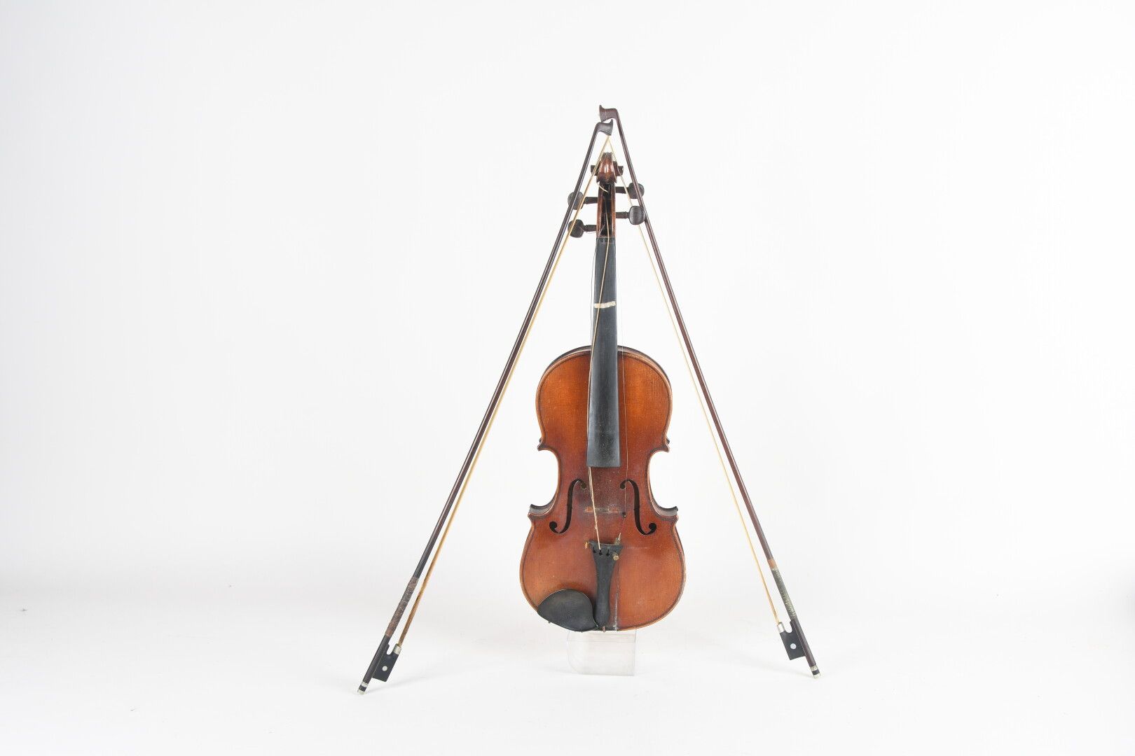 Null VIOLON 4/4 ancien (35,8 cm) d'étude, étiquette «Storini anno 1924» à restau&hellip;