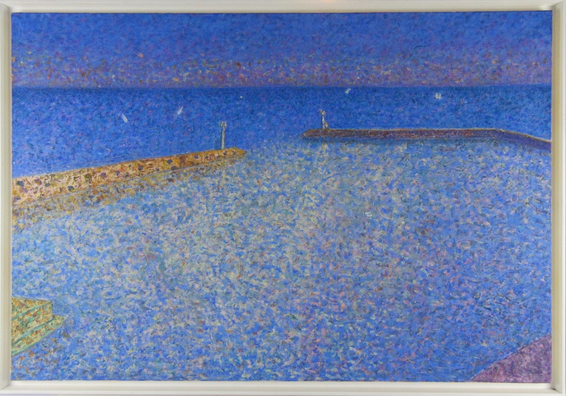 Null Vincent BIOULES (1938) Öl auf Leinwand, "Le Port de Carnon", unten rechts s&hellip;