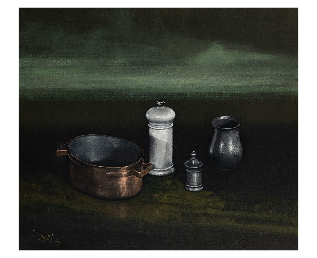 ALBERTO SUGHI (1928-2012) - Senza Titolo, 1969 Óleo sobre lienzo

70x80 cm

Firm&hellip;