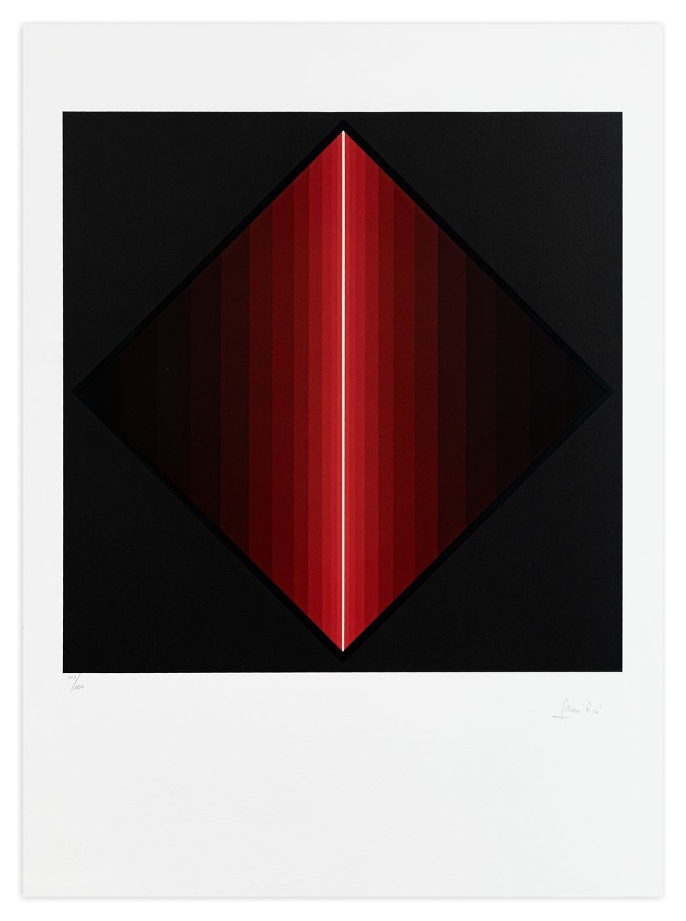 HORACIO GARCÍA ROSSI (1929-2012) - Senza Titolo Sérigraphie 

76x56 cm

Signatur&hellip;