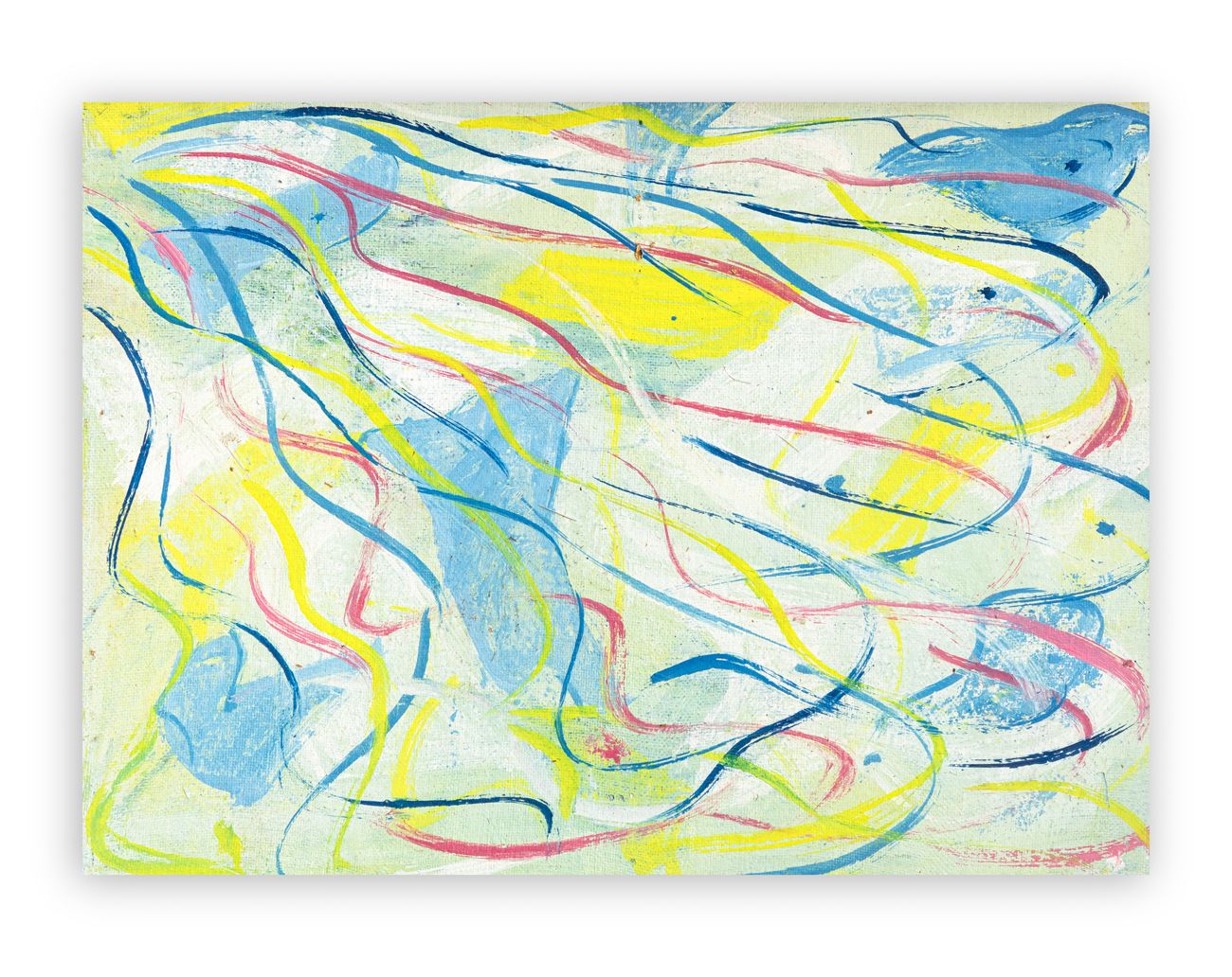 CLAUDIO OLIVIERI (1934-2019) - Senza Titolo 石膏板上的油彩
27x35.5厘米
背面签名