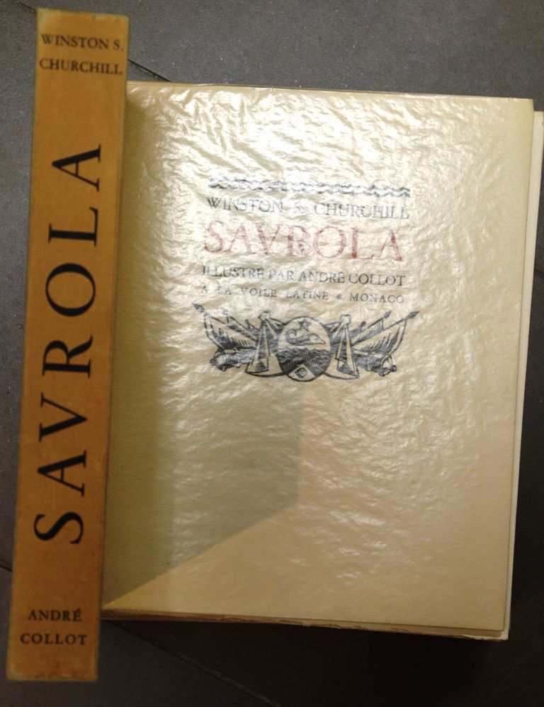 Winston S. Churchill "Savrola", novel translated from English by Judith Paley, i&hellip;