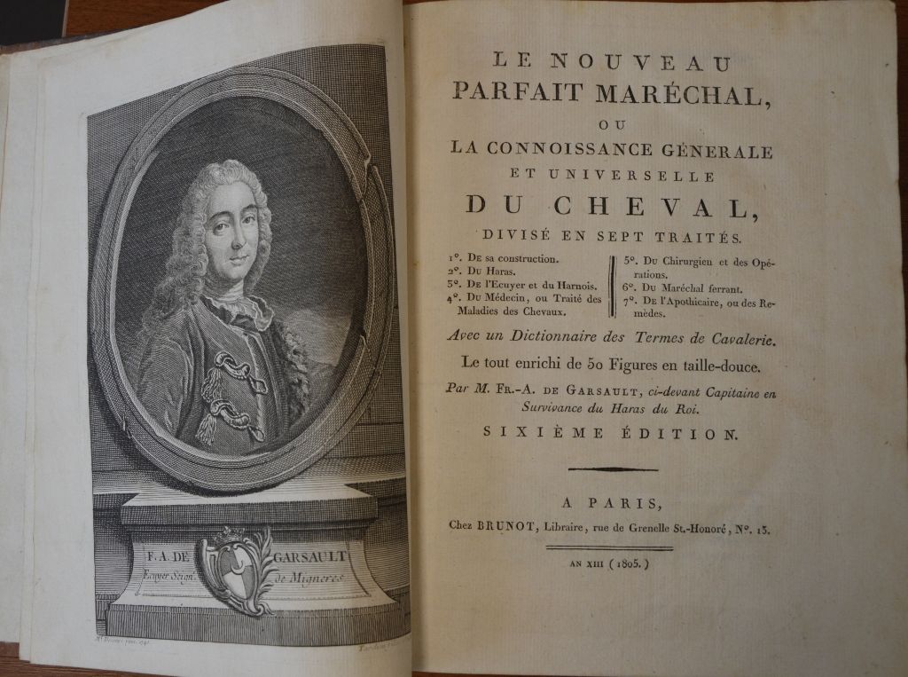GARSAULT, François-Alexandre Pierre de. Le Nouveau Parfait Maréchal, ou la conno&hellip;