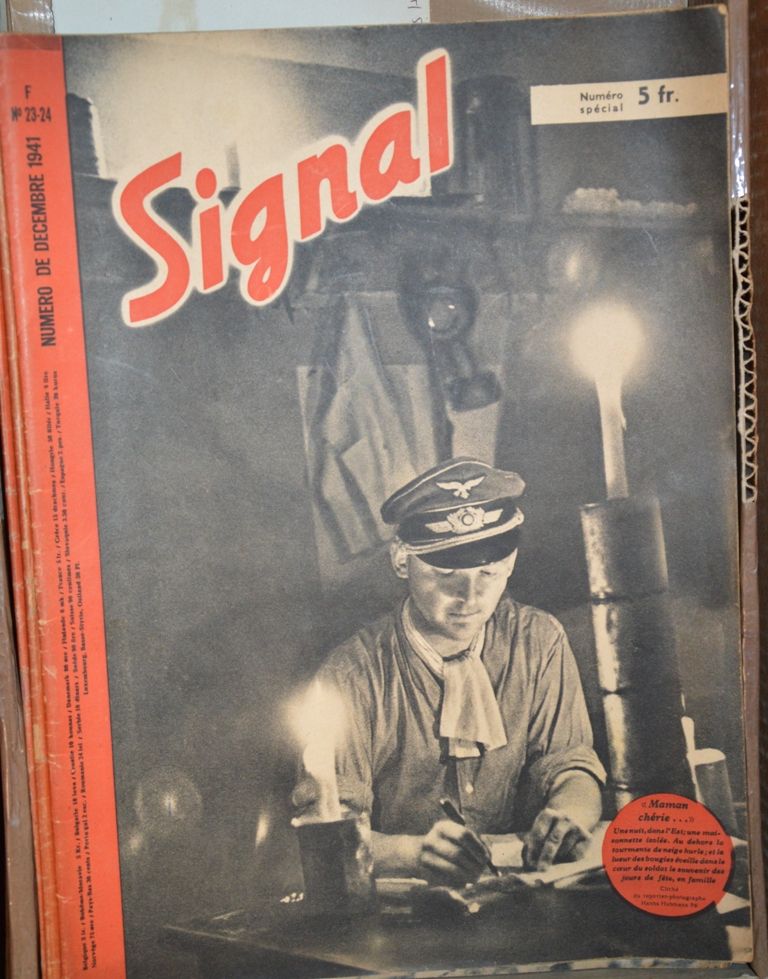 SIGNAL – Year 1941, January to December 1941, from N°1 to N°24, in a cardboard b&hellip;