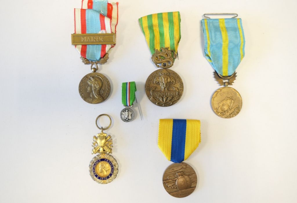 Médaille Indochine en bronze Corps expéditionnaire français d'Extrême Orient, mé&hellip;