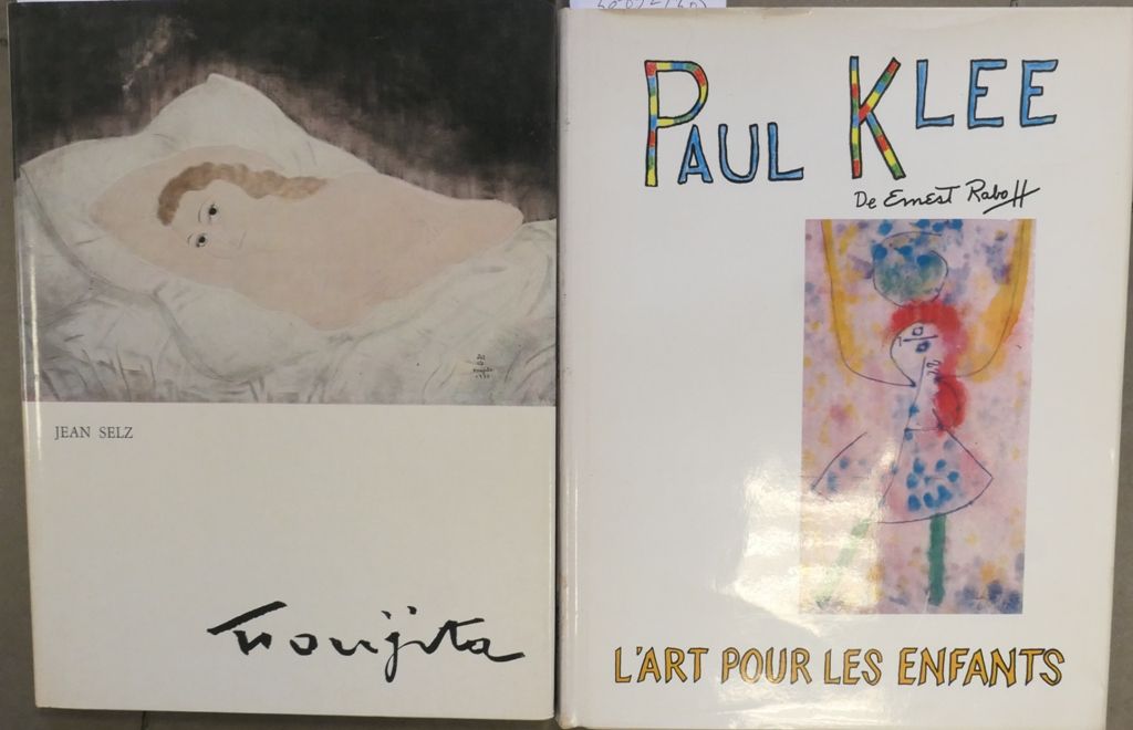 Lot de deux livres d'art dont - 福吉塔》 作者：让-塞尔兹 
- 保罗-克利 作者：Ernest Raboff