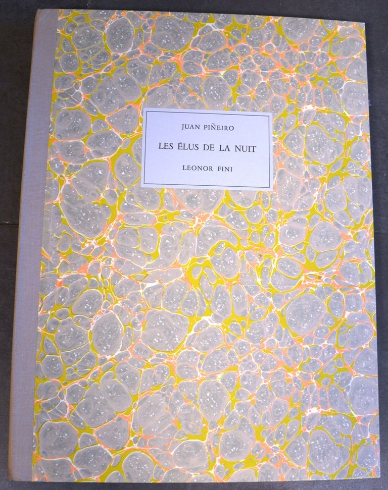 PIÑEIRO (Juan). - Léonor FINI 黑夜中的神选者S.L.[巴黎], Trinckvel, s.D.[1986].
双开本，由出版商提供&hellip;