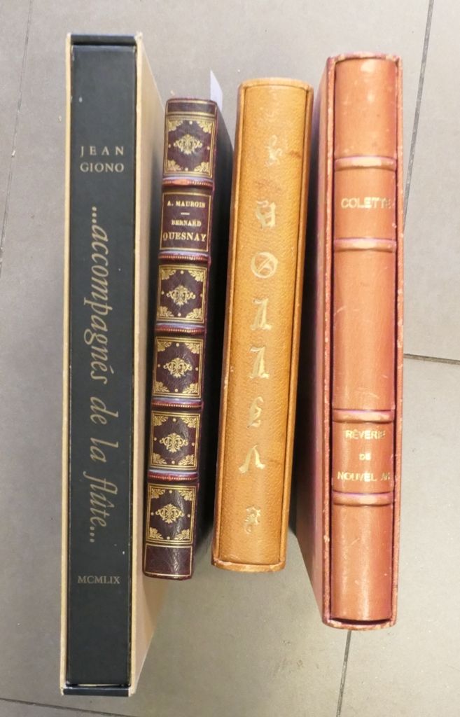 Lot de 4 volumes comprenant: - André Maurois, Bernard Quesnay, ilustrado por Jac&hellip;