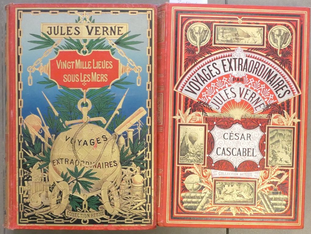Jules VERNE Voyages extraordinaire César Cascabel et Vingt Mille Lieues sous les&hellip;