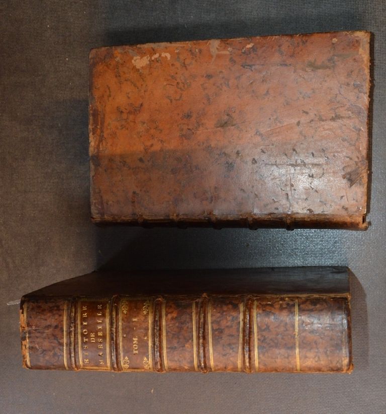 Ruffi Histoire de la ville de Marseille, manuscrit postérieur.
En 2 volumes.
Rel&hellip;