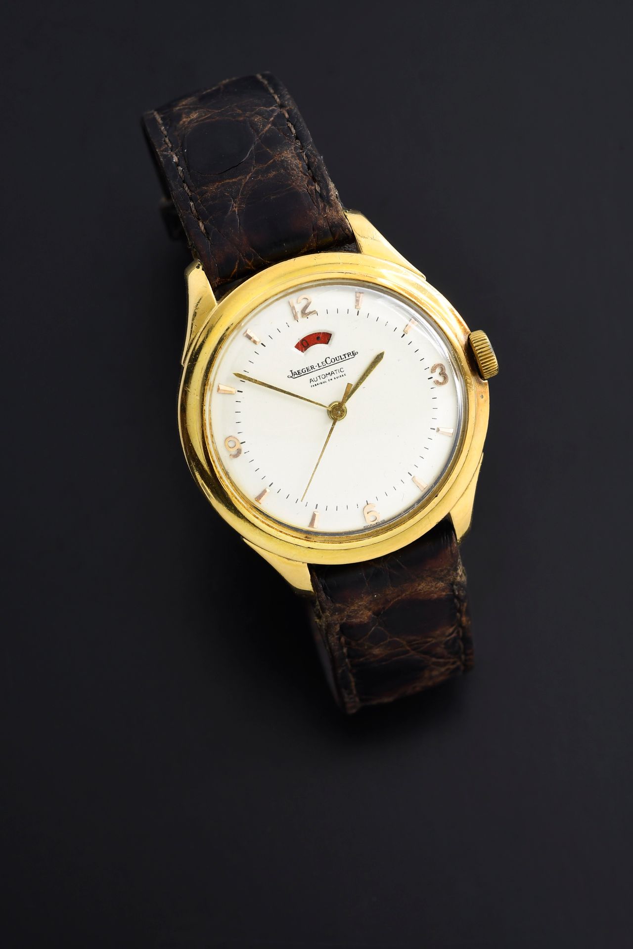 Null JAEGER-LeCOULTRE (Power reserve / GT - Yellow gold n° 117977), circa 1950

&hellip;