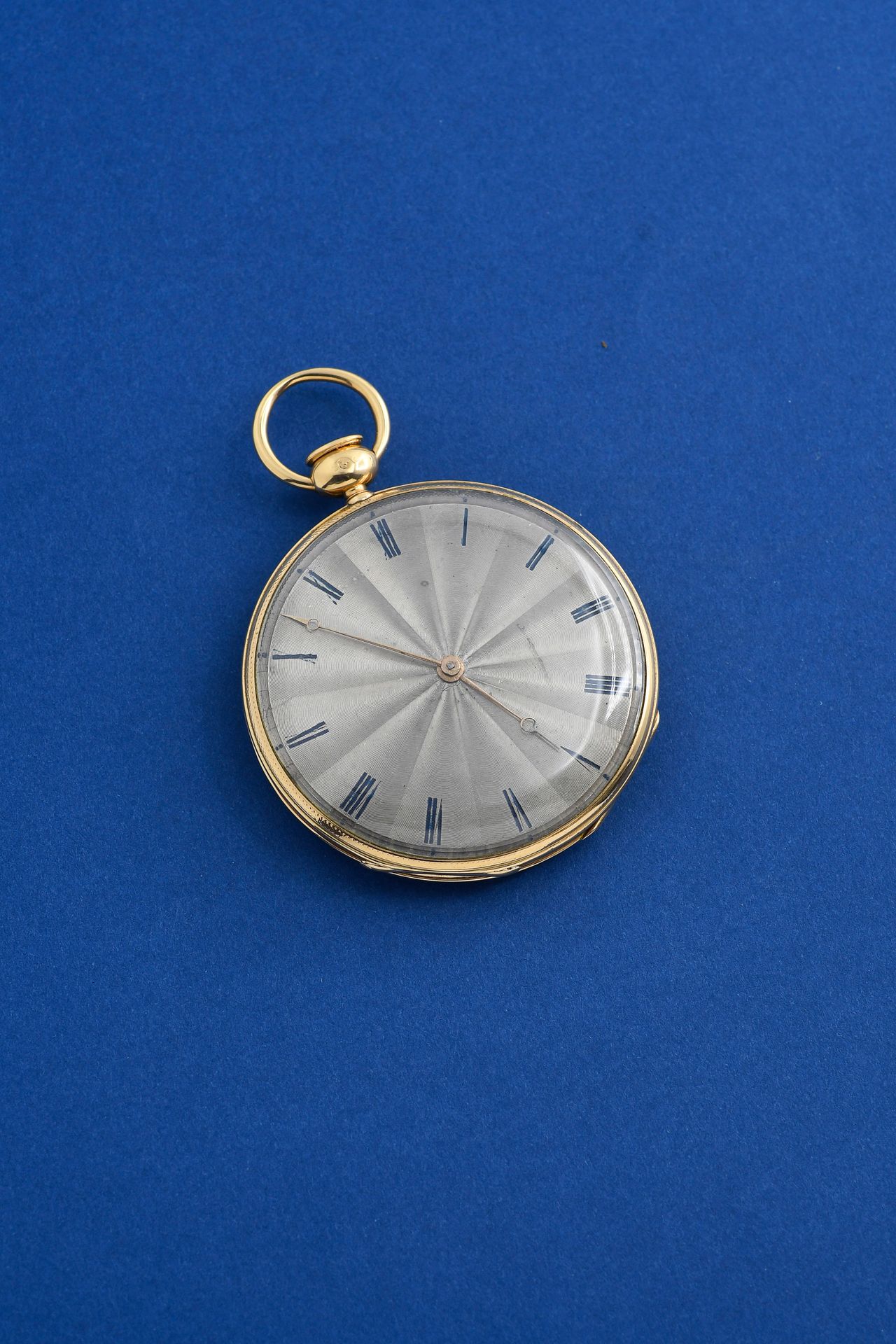 Null POCKET WATCH (EXTRA FLAT / YELLOW GOLD - SILVER DIAL No. 52309), circa 1820&hellip;