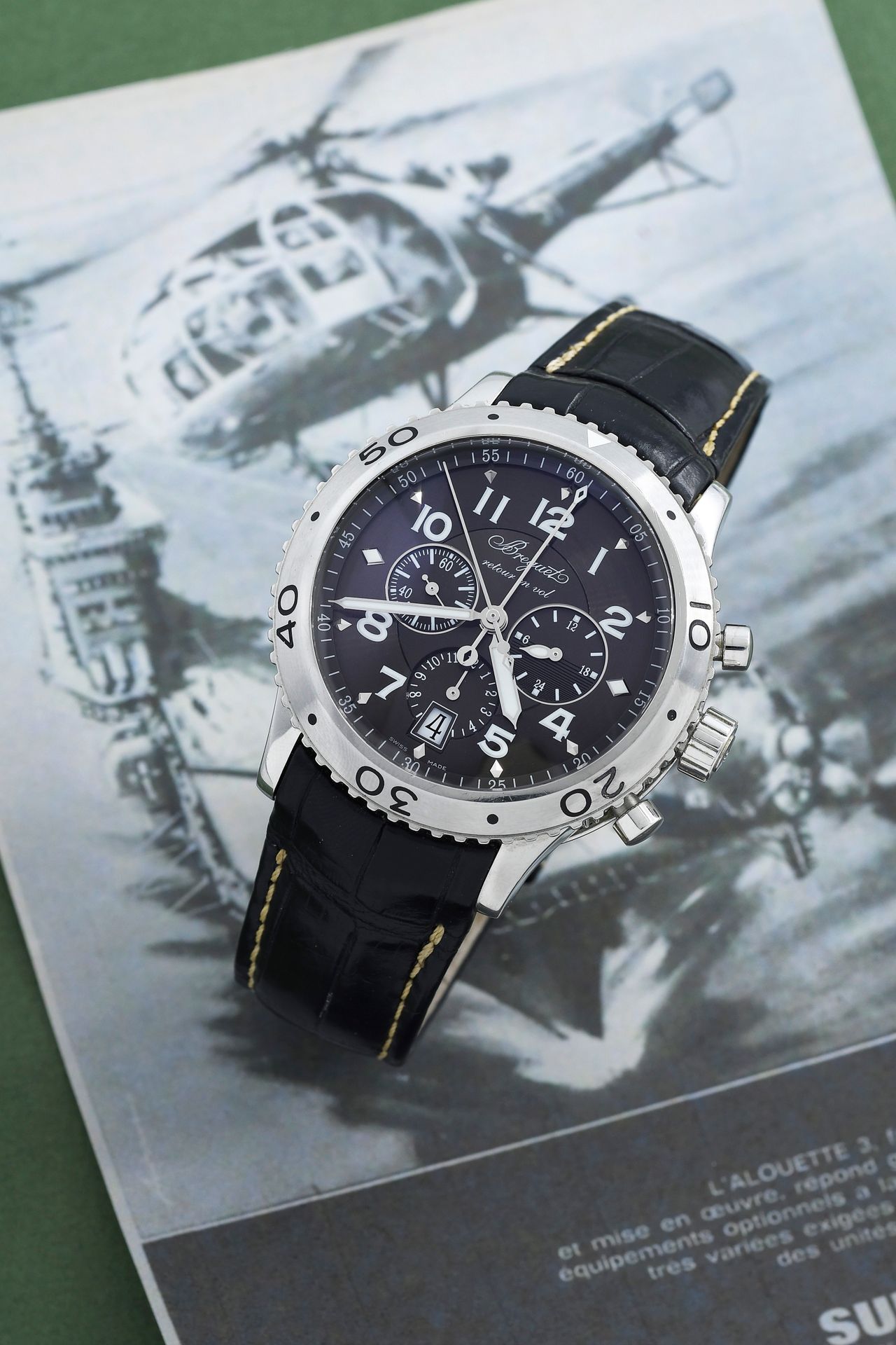 Null BREGUET (TYP 21 CHRONOGRAPH / STAHL - FLYBACK REFERENCE 3810ST/92/9ZU), ca.&hellip;