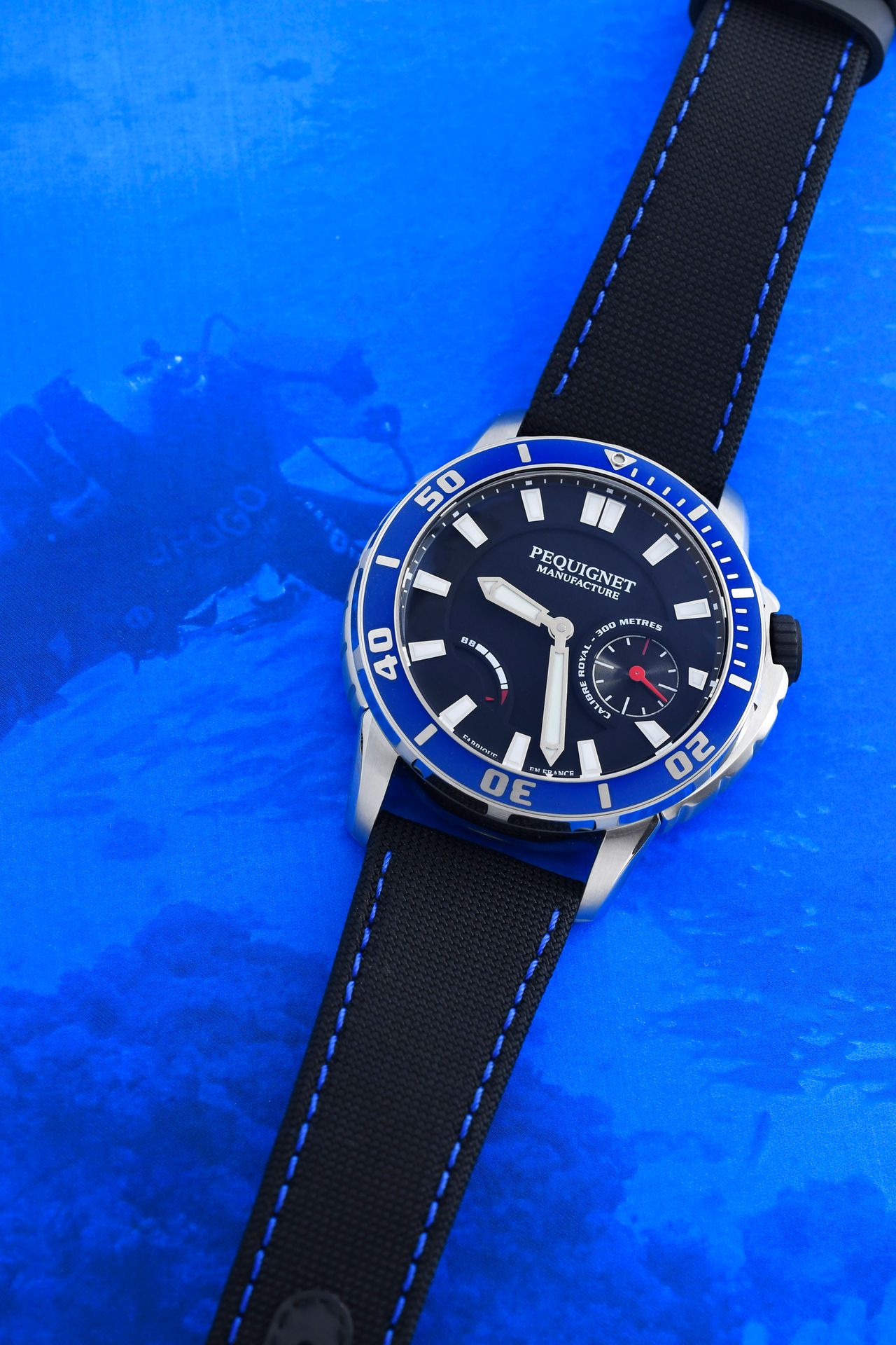 Null PEQUIGNET (Submarine Royal 300 M / Blue ref. 9051443 CN), circa 2020 

Dive&hellip;