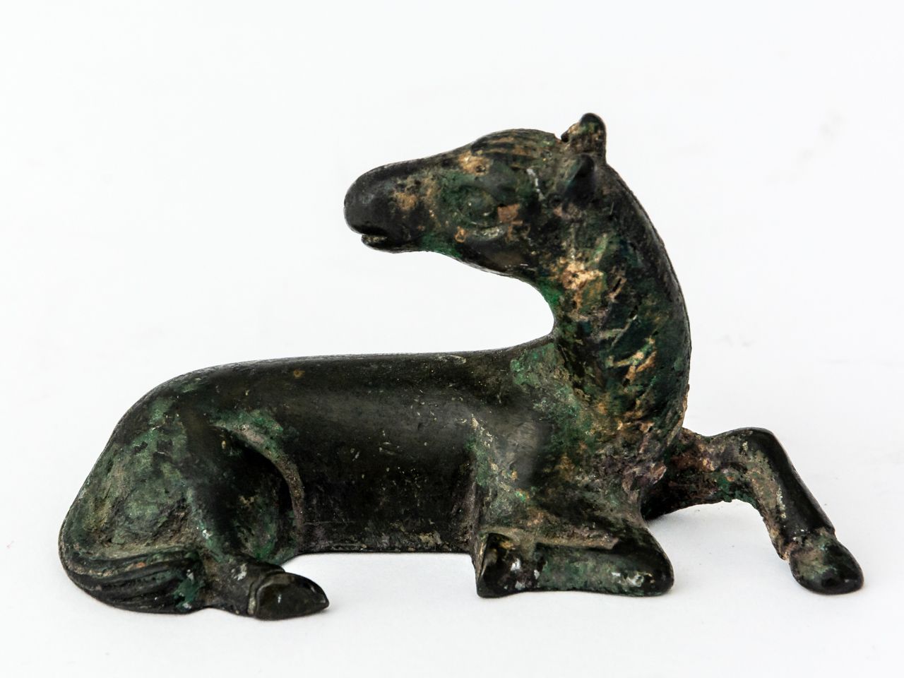 PFERD China, bronce, antes de 1800

3,5 x 6,5 x 2,5 cm