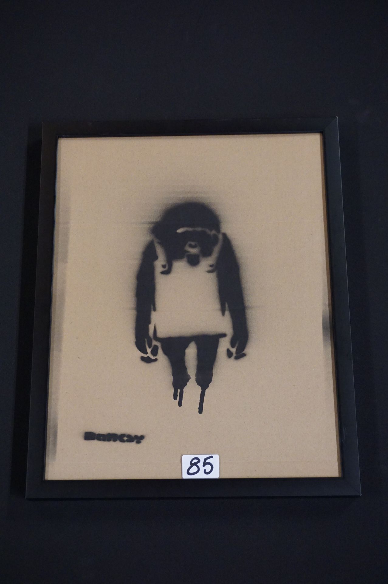 BANKSY "Dismaland" - Carton - Anno 2015 - Avec billet d'accompagnement - 41 x 32&hellip;