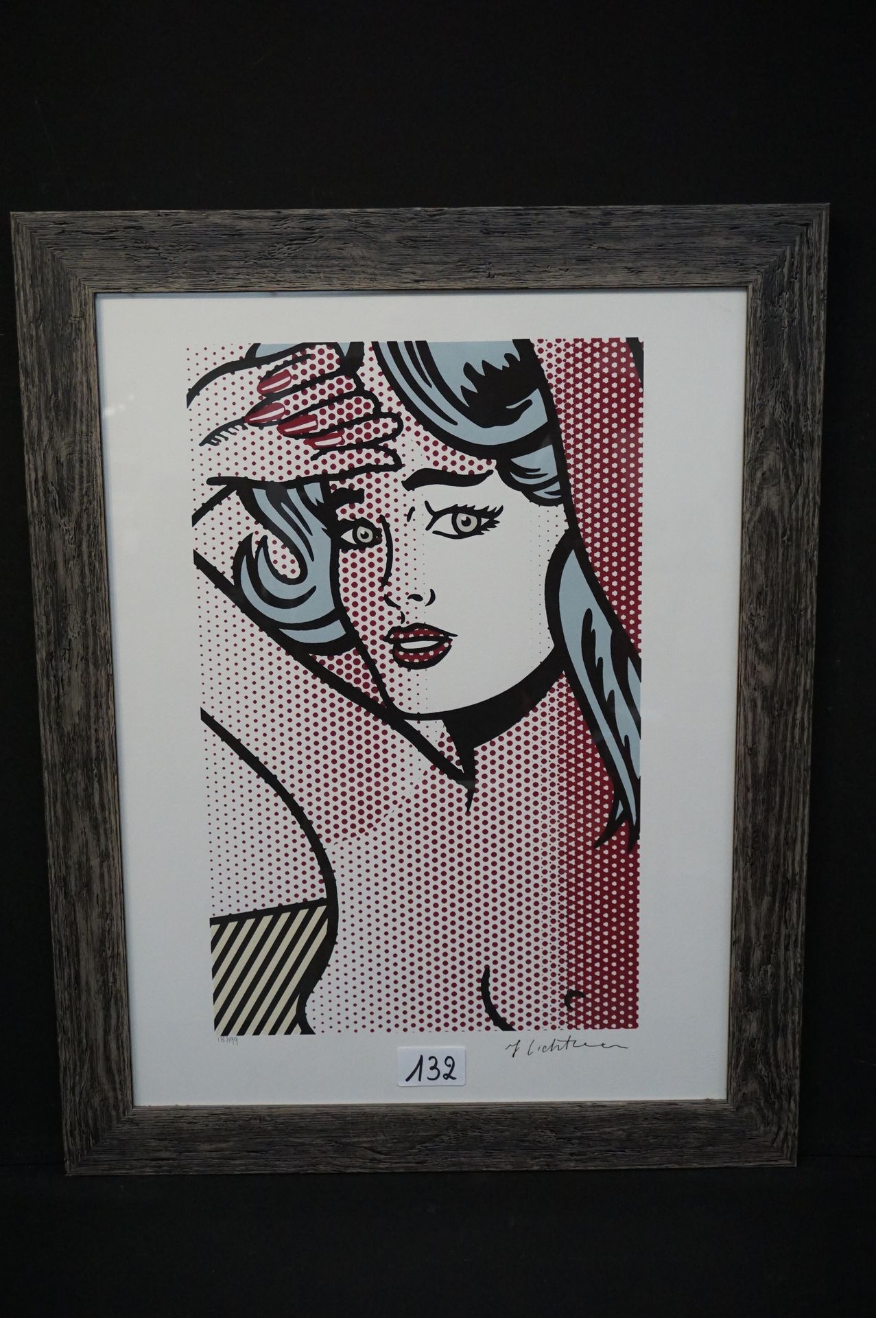 ROY LICHTENSTEIN (1923 - 1997) Screenprint - Signed in the plate - Numbered 18/1&hellip;