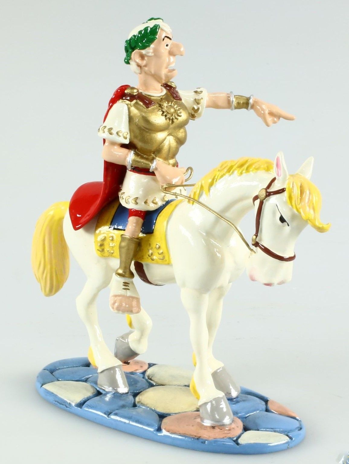 Null Uderzo/Asterix. Ref 4223 "Julius Caesar zu Pferd", bearbeitet um 1000 ex um&hellip;