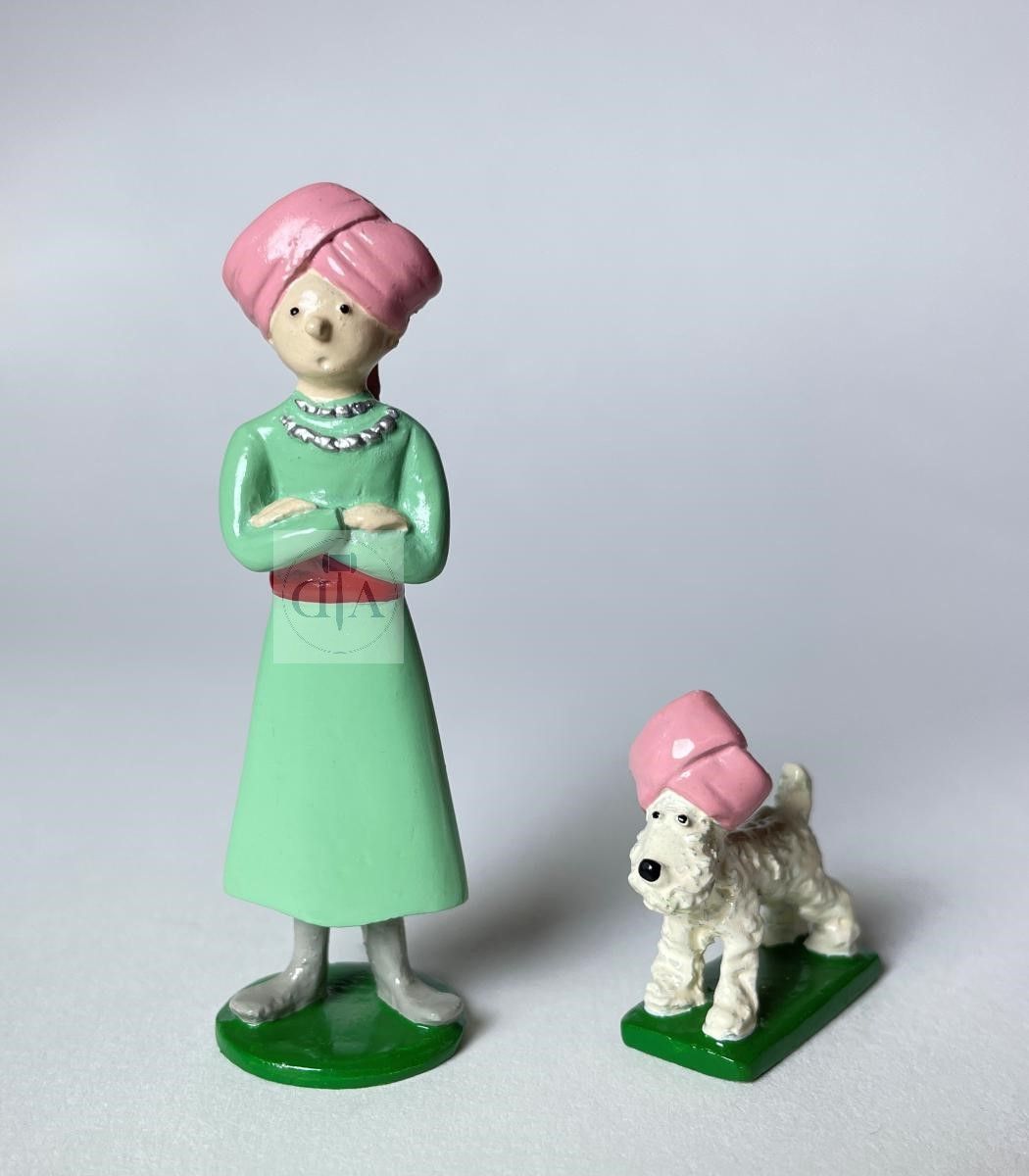 Null 
Hergé/Tintin. Ref Pixi 4523 "Tintin and Snowy in turban" from the album "L&hellip;