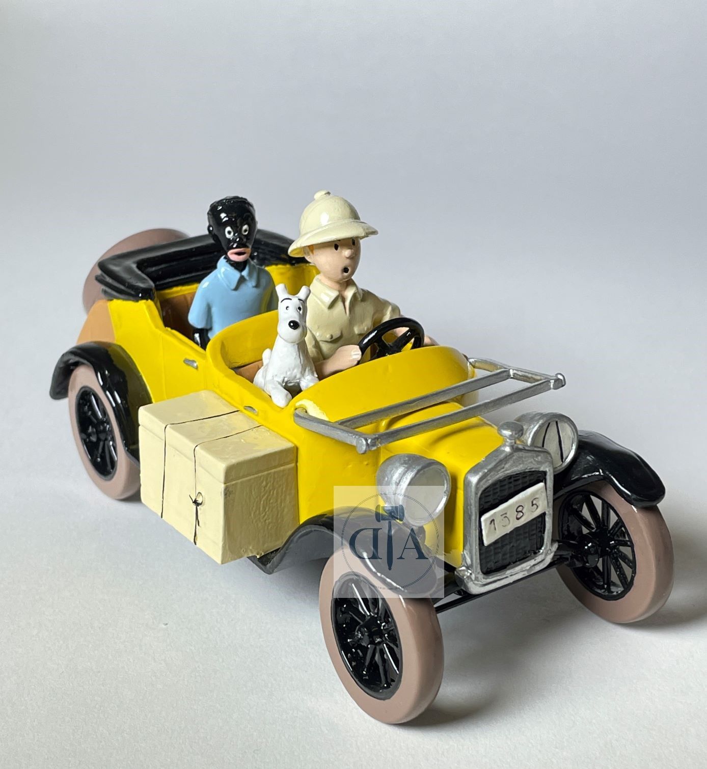 Null 
Hergé/Tintin. Ref Pixi 4564 "Tintin, Snowy and Coco in the Ford T"。 出自1995&hellip;