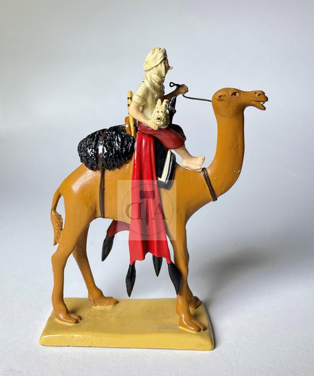 Null 
Hergé/Tintin. Ref 4500 "Tintin on the dromedary" From the album "The crab &hellip;