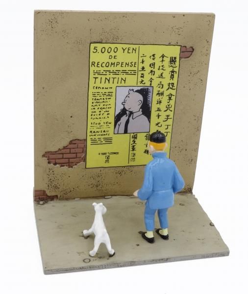 Null 
Hergé/Tintin. Ref Pixi 4566 "Tintin and Snowy in front of the wall" From t&hellip;