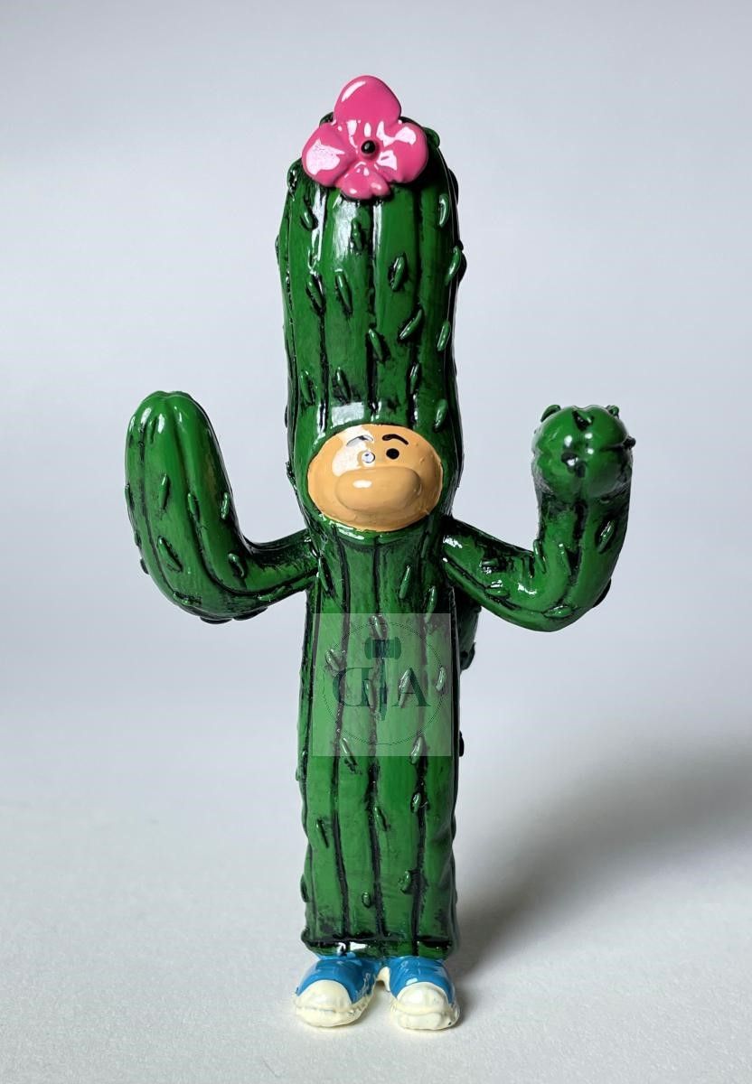 Null Franquin/Gaston. Ref 4720 "Gaston déguisé en cactus" édité à 750 ex en 1997&hellip;
