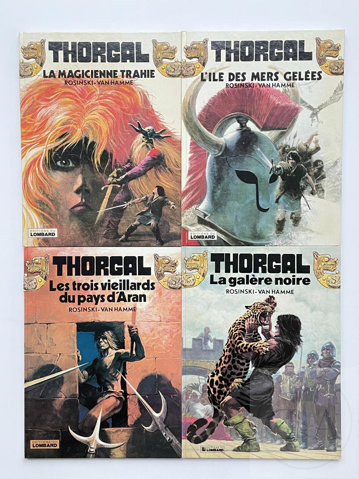 Null Rosinski/Thorgal. Set composto dai primi 7 volumi di EO belga. TBE+ nome de&hellip;