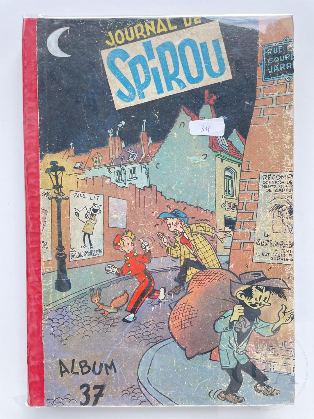 Null Le journal de Spirou/Reliure editeur n°37 de 1951. Vollständig und in gutem&hellip;