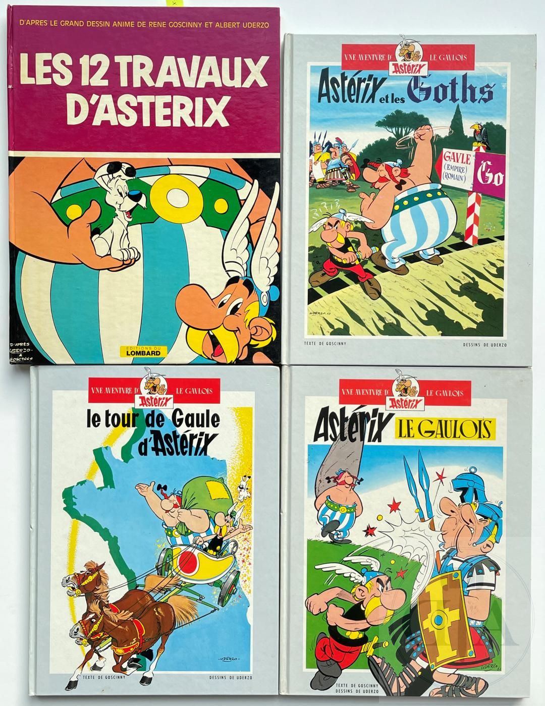 Null Uderzo/Astérix and Obélix. Collection of 17 EO albums:

- 13 Albums: T26 to&hellip;
